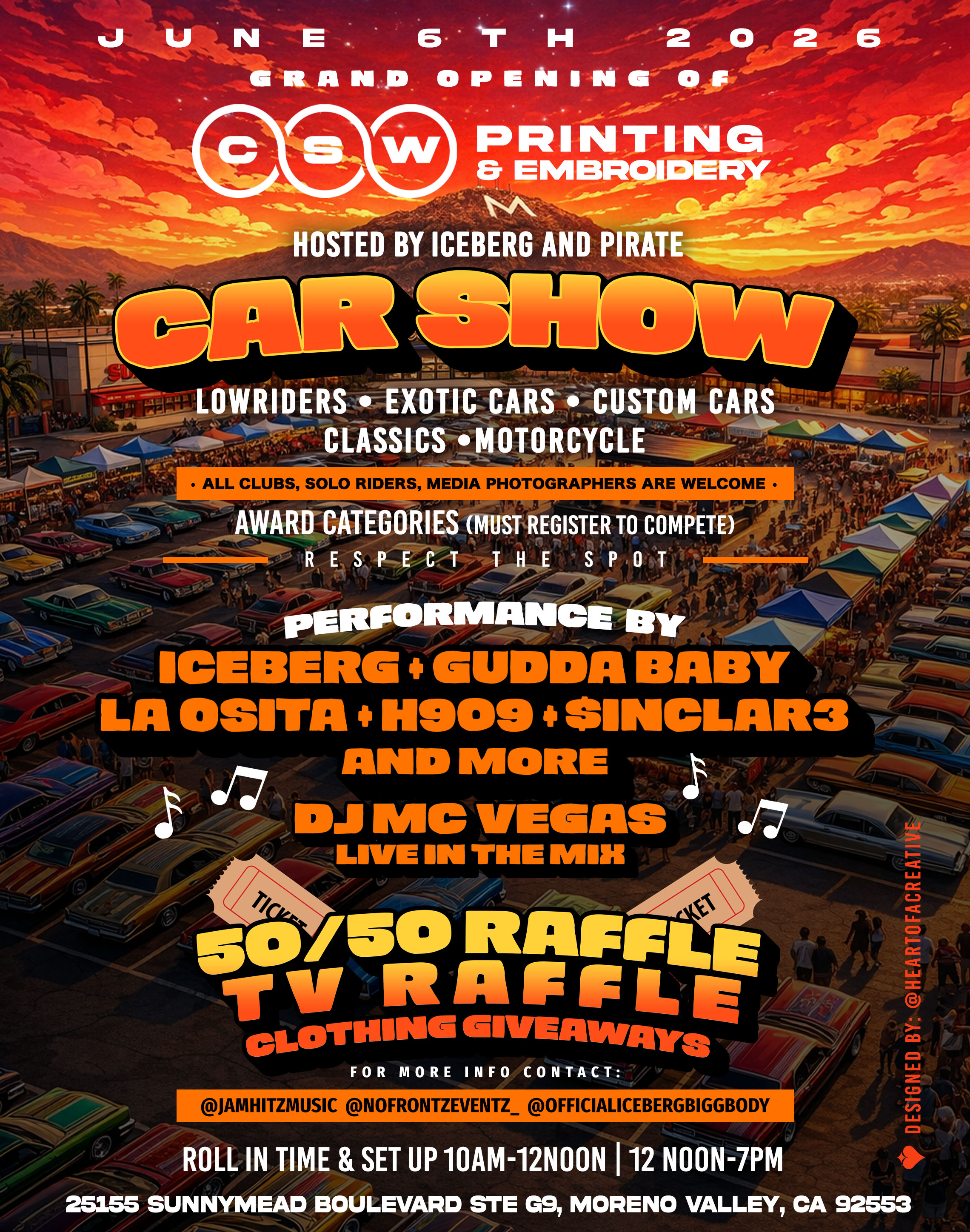 Back event flyer